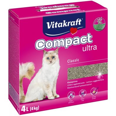 Vitakraft Compact ultra 4 kg – Zboží Mobilmania