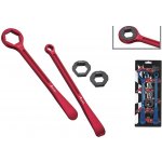 ACCEL sada montážních pák na pneumatiky (23+24cm) ALU7075 kované s klíči 10,13,22,27,32 mm barva modrá | Zboží Auto