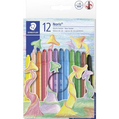 STAEDTLER Voskovky "Noris Club" 12 barev vytáčecí – Hledejceny.cz