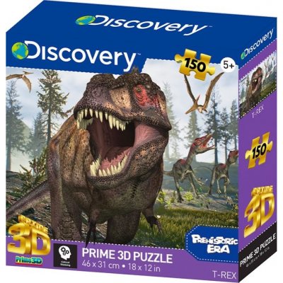 PRIME 3D Puzzle Discovery: Tyrannosaurus Rex 150 ks – Zbozi.Blesk.cz