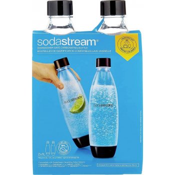 Sodastream Fuse TwinPack Black 1l