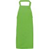 Zástěra L-Merch Unisex zástěra NT5220 Lime Green 85x75cm