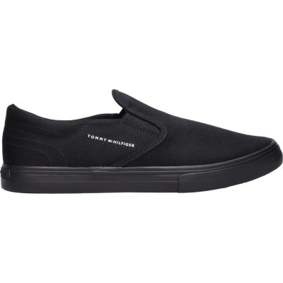Tommy Hilfiger vulc core slip on černé bílé – Zboží Mobilmania