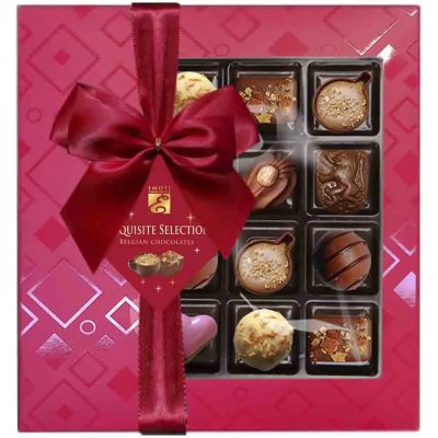 Emoti de chocolat Luxusní bonboniéra Exquisite Selection 250 g – Zboží Dáma