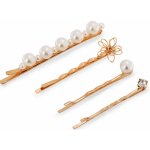 Troli Elegantní pozlacená sada sponek do vlasů – Zboží Dáma