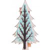 Vánoční dekorace MFP 8886462 Kolíček stromek 9ks dřevo
