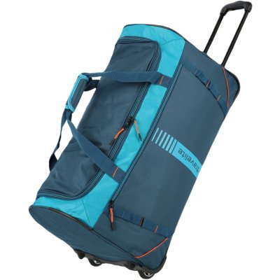 Travelite Basic Active trolley travel bag TRAVELITE-96281-22 Petrol 86 l – Zboží Dáma