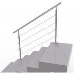 UMAKOV Nerezové lankové zábradlí na schody, 1500x900mm - sada pro montáž A-ZCVS90-1500 – Sleviste.cz