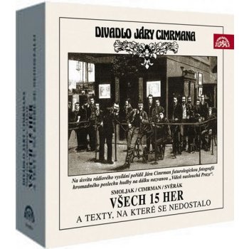 Divadlo Járy Cimrmana - Všech 15 her a texty - 17CD