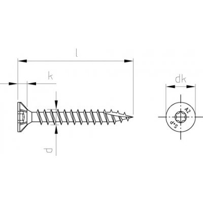 Nerezový vrut Art. 9147 A4 4,0X16 TX20 CUT – Hledejceny.cz