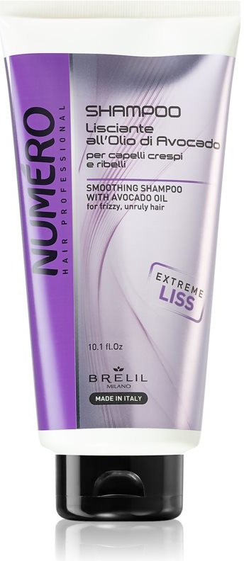 Brelil Numéro Smoothing šampon pro nepoddajné vlasy 300 ml
