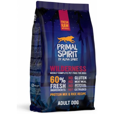 Primal Spirit Dog 60% Wilderness 1 kg – Hledejceny.cz