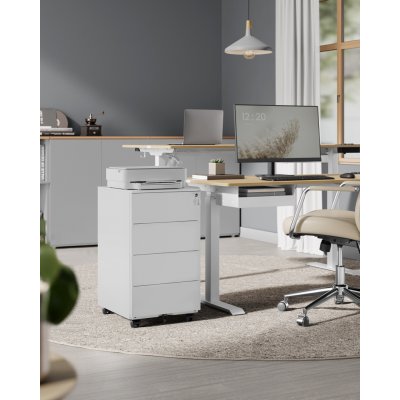 Songmics Nero III bílý – Zboží Mobilmania