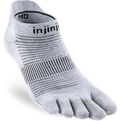 Injinji RUN Lightweight No-show Coolmax prstové ponožky grey – Zboží Mobilmania