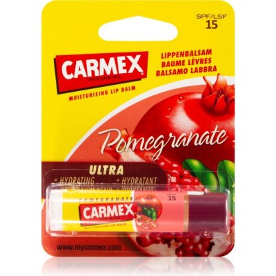 Carmex Pomegranate hydratační balzám na rty v tyčince SPF15 4,25 g