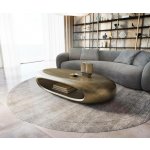 Delife Sinor 140x65 cm metalická zlatá – Zboží Mobilmania