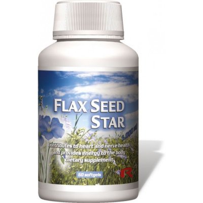 Starlife Flax Seed Star 60 tablet – Hledejceny.cz