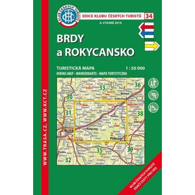 KČT 34 Brdy a Rokycansko 7 vyd. 2017 – Zboží Mobilmania