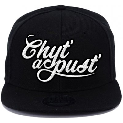 Chyť a pusť Kšiltovka Snapback Style černá – Sleviste.cz