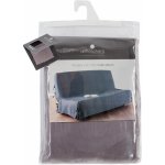 Atmosphera přehoz na pohovku s poutky šedá 200 x 140 cm – Zboží Dáma