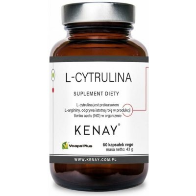Kenay L-citrulin 1000 mg 60 kapslí – Hledejceny.cz