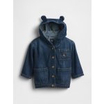 GAP Baby džínová bunda UltraSoft Tmavě modrá – Zbozi.Blesk.cz