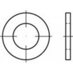 podložka 33 mm 56 mm nerezová ocel A4 50 ks TOOLCRAFT 1068862 – Hledejceny.cz