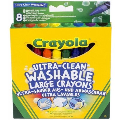 Voskovky Crayola extra smyvatelné 8 ks – Zbozi.Blesk.cz