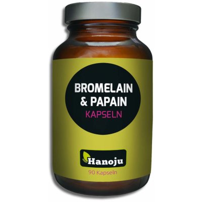 Hanoju Bromelain + Papain 370 mg 90 kapslí – Hledejceny.cz