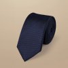 Kravata Charles Tyrwhitt Slim Silk Tie French Blue