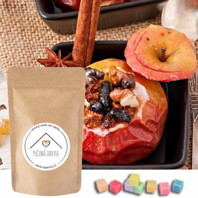 Od Janky Vonný vosk Pečená jablka 24 g – Zboží Dáma