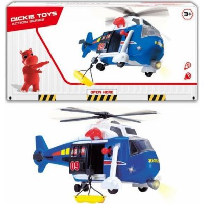 Dickie Action Series Záchranářský vrtulník 41 cm – Zboží Mobilmania