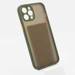 Pouzdro Bomba Kvalitní TPU obal matný pro iPhone - army zelená iPhone 12 Pro MAX C313_IPHONE12PROMAX-ARMYGREEN