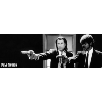 Plakát, Obraz - Pulp fiction - guns, (158 x 53 cm)