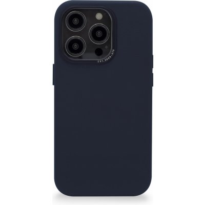 Pouzdro Decoded Leather Backcover Navy iPhone 14 Pro Max