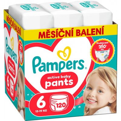 Pampers Active Baby 6 120 ks – Hledejceny.cz