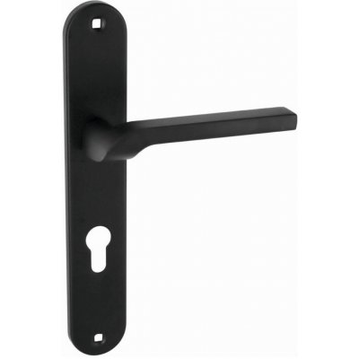 Luga II Dveřní kování, 72 mm, PZ, černé R4189011 – Hledejceny.cz