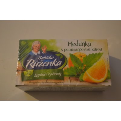 Babička Růženka Meduňka s pomerančem 20 x 2 g – Zbozi.Blesk.cz