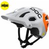 POC Tectal Race NFC Mips Hydrogen white/Fluorescent orange AVIP 2022