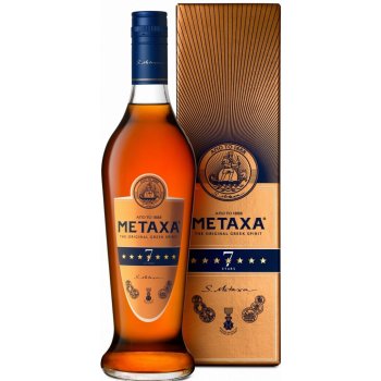 Metaxa 7* 40% 1 l (kazeta)
