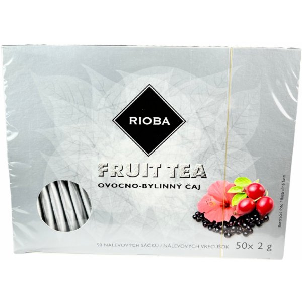 Čaj Rioba ovocný čaj Fruit Tea 50 ks