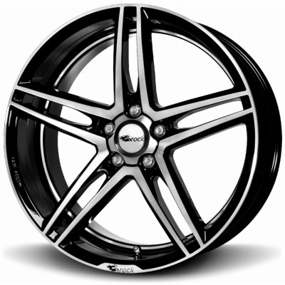 Brock B33 8x18 5x112 ET35 black polished – Hledejceny.cz