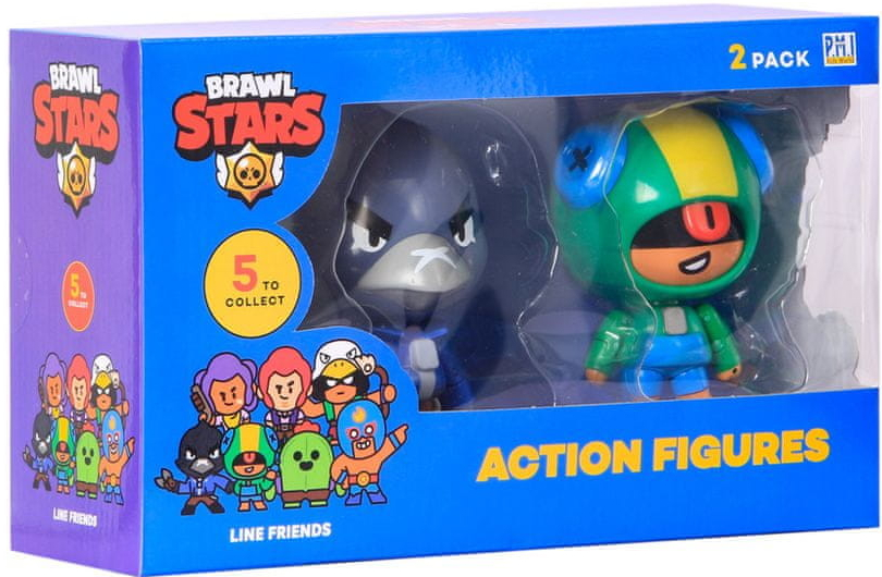 Grooters akční Brawl Stars 2 pack série 1