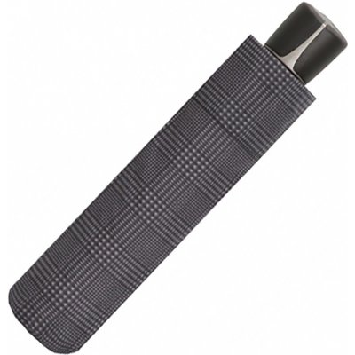 Doppler Mini Fiber káro deštník skládací šedý – Zboží Mobilmania