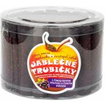 Trutna trubičky jablečné s čokoládovou polevou a černým rybízem dóza 450 g – Zboží Dáma
