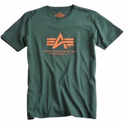 Alpha Industries tričko Basic T Shirt petrolejové