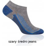 Steven Sportovní bavlněné ponožky Dynamic Sport art.101 bílá