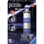 Ravensburger 3D puzzle svítící Maják v příboji Noční edice 216 ks – Zbozi.Blesk.cz