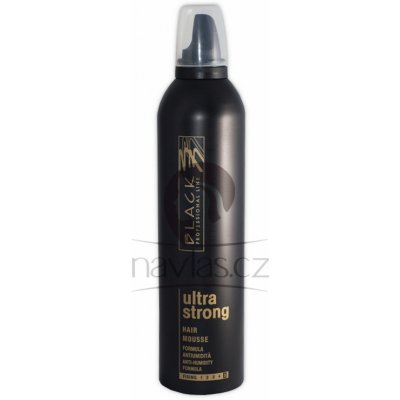 Black Mousse Ultra Strong objemové pěnové tužidlo 400 ml – Zboží Dáma