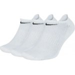 Nike ponožky Everyday Lightweight No Show 3 pack 010BlackWhite – Zboží Dáma